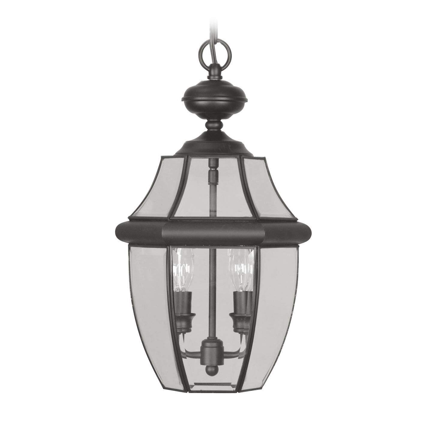 Monterey 19 Inch Tall 2 Light Outdoor Hanging Lantern by Livex Lighting